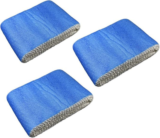 HQRP 3-Pack Wick Filter Blue HC888 HC888N Compatible with Honeywell Filter C HCM-890 HEV320 Series HEV320B HEV320W HCM-890B HCM-890C HCM-890BTG HCM89020 HCM-890MTG Humidifiers