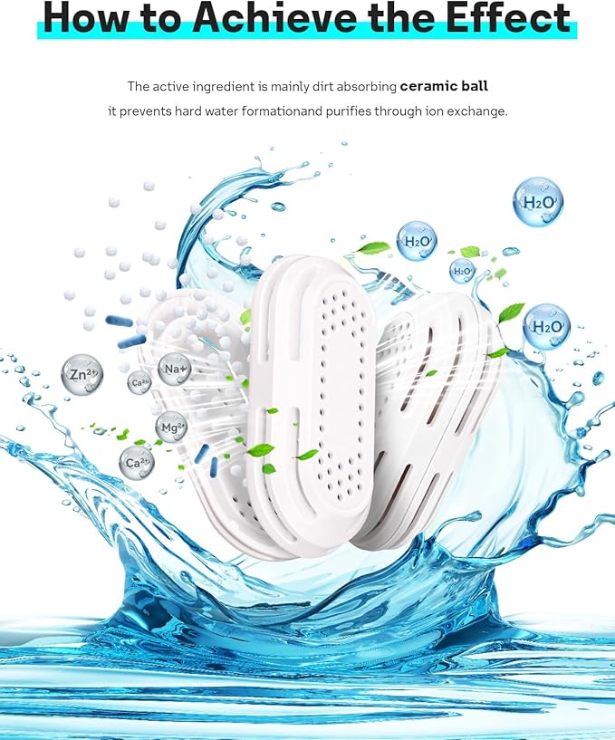 Leemone 4 Pack Humidifier Water Softener Cleaning Demineralization Cartridge Compatible with All LEVOIT Top Fill Humidifiers, Calcium and Magnesium Ion Softening