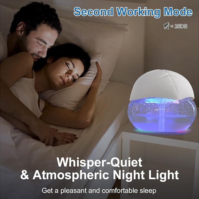 air Washer Aroma Diffuser, Essential Oils Aroma Fresher for Home, Office, Bedroom, Warehouse, Gift(White)