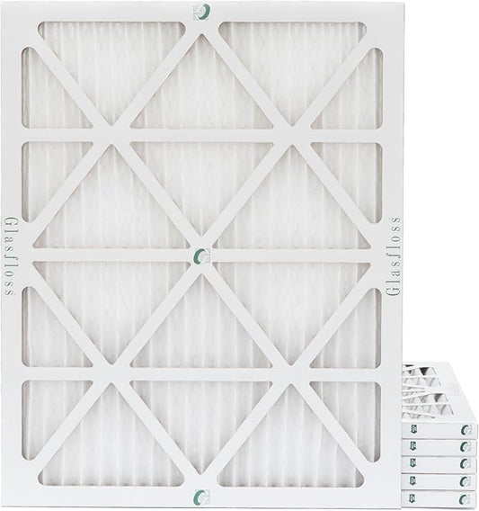 Glasfloss ZL 17.5x21x1 MERV 10 (FPR 5-6) AC Furnace Air Filters. (Box of 6). Actual Size: 17-1/2 x 21 x 7/8