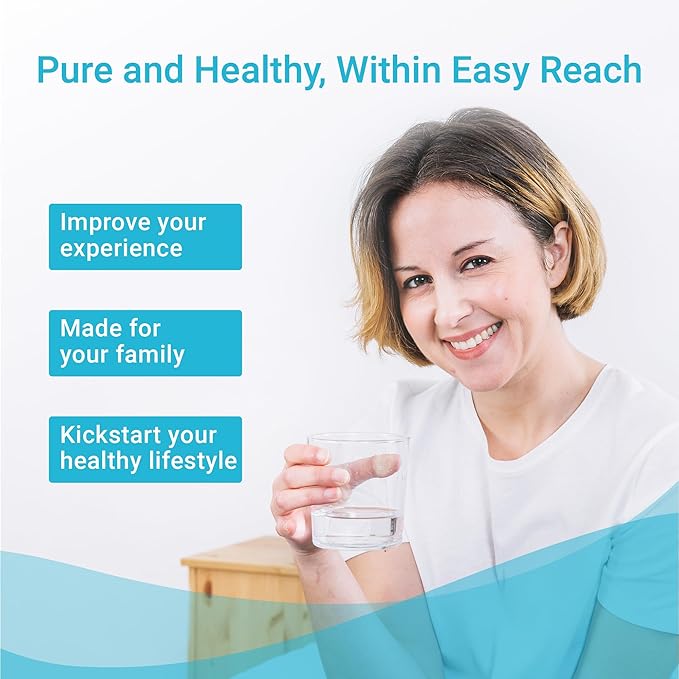 AQUA CREST Water Filter Compatible with LifeStraw® Home Pitcher and Dispenser Systems, Replacement for LifeStraw® Water Filter, Reduces Chlorine and Odor, Activated Carbon Filters, 3 Packs
