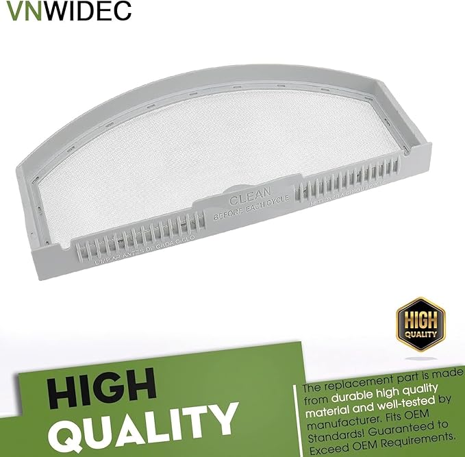 GTD33EASK0WW GTD65EBSJ2WS GTD65EBSJ1WS GTD65EBSJ3WS Dryer Lint Screen Replacement For GE Gas Dryer