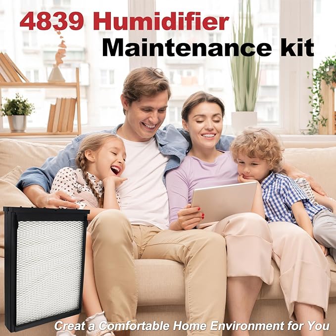 4839 Humidifier Maintenance Kit with Model No. 35 Water Panel, Replacement Filter Whole Home Humidifiers 600, 600A, 600M Models Humidifier Parts & Accessories