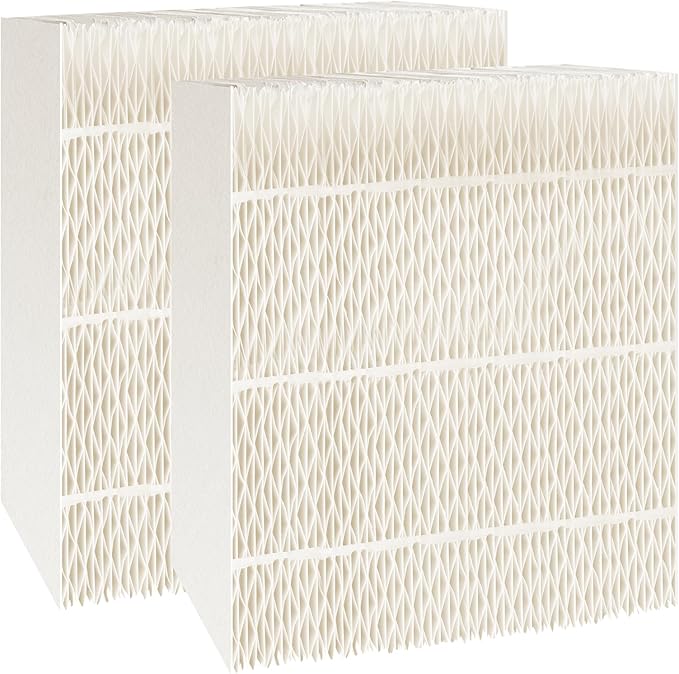 ROMON 1043 Humidifier Super Filter Wick Replacement for Essick Air AIRCARE 821000 826000 826800 831000 EP9500 EP9700 EP9R500 EP9R800 and Bemis Space Saver 8000 Series Humidifiers, 2 Pack