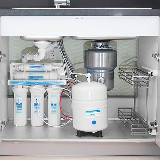Geekpure 5-Stage Reverse Osmosis Drinking RO Water Filter System-75GPD