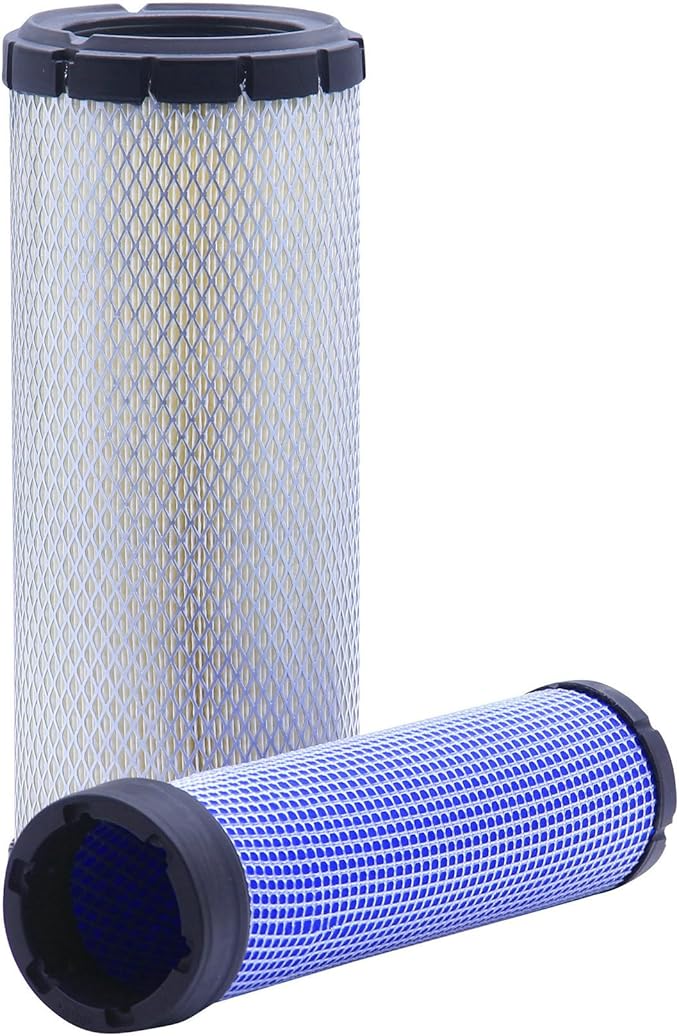 P822768 & P822769 Air (H&V) Filter Replaces RE68048, RE68049, AF25553, LAF8143, 46489, CA9246, AM129028, R1401-42280, 129062-12560, RS3702+RS3703, 6666333, 6666334 Fits for Kubota John Deere Tractor