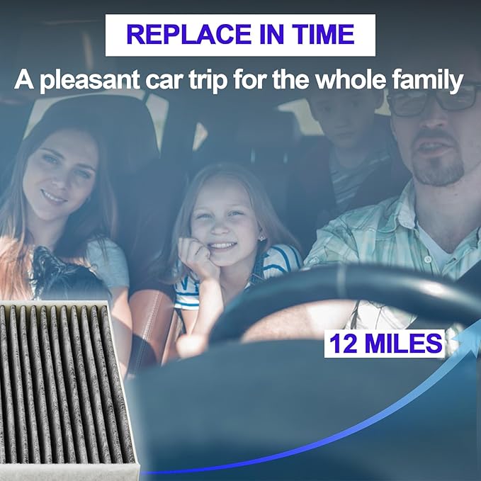 Cabin Air Filter for AVALON CAMRY COROLLA/PRIUS/PRIUS PRIME RAV4 ES350 RX350 RX350L RX450H RX450HL CX-9 Replace 87139-0E040 TK48-61-J6X