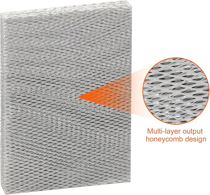 H735EZ1A Humidifier Filter Replacement, Water Panel Humidifier Replacement with Nozzle, Humidifier Filter Kit Compatible with Humidifier Models 700, 700A, 700M
