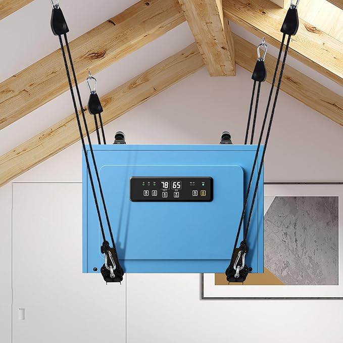 Dehumidifier Hanging Kit, Dehumidifier Joist Hanging Kit for Crawl Space and Basement Dehumidifiers, Helps Reduce Noise and Vibration of The Unit