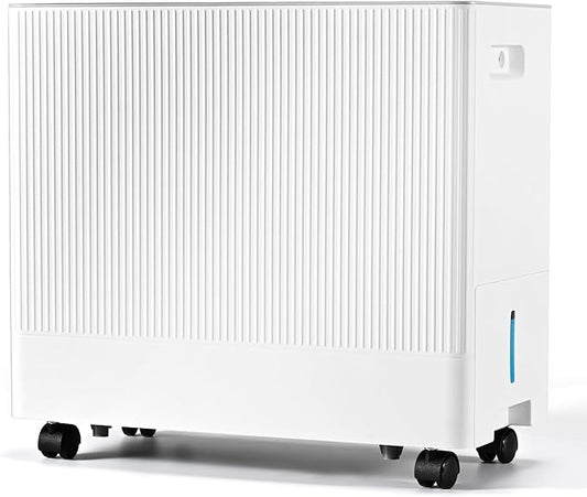 35 Pints Dehumidifier for Basement with Drain Hose,3000 Sq.Ft Dehumidifiers for Home,With 24-Hour Timer Function,Automatic Defrost,Multiple Dehumidification Modes,Suitable for Large Rooms