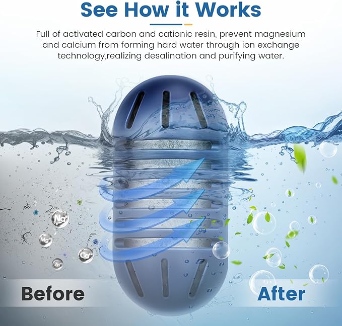Demineralization Cartridge for HoMedics Ultrasonic Humidifiers: 12-Pack Demineralization Cartridges Filter Replacement, Filters Mineral Deposits, Prevents Hard Water Build-Up, Purifies Water
