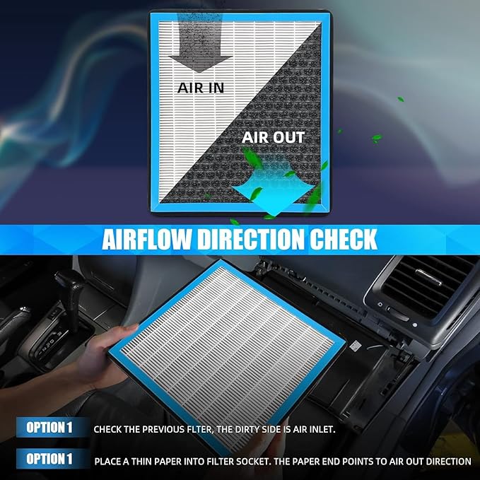 CF10930 Cabin Air Filter HEPA Air Conditioner with Activated Carbon Replacement Cabin Air Filter Accessories Compatible with SUBARU CROSSTREK IMPREZA WRX IMPREZA XV 2008-2011 2012 2013-2021