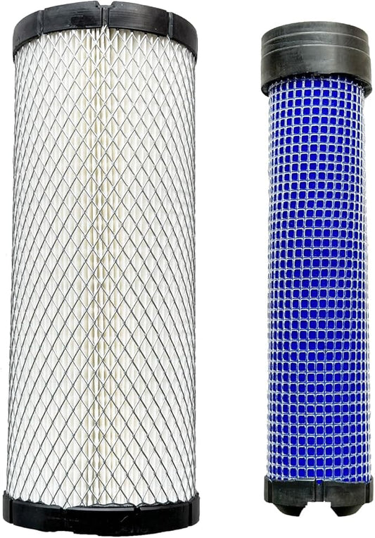 P821575 and P822858 Air Filter Set Replacement for tractor 110 1420 1445 1545 2305 2320 2520 4210 4310 4410 4510 4610 Replaces TCA25821 MIU12458 MIU12457 LVA14300 M164264