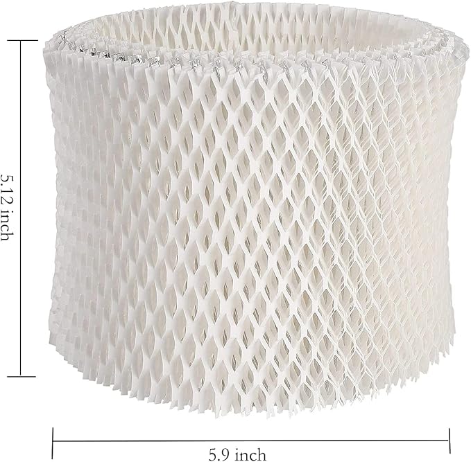 6-Pack Humidifier Wicking Filters Replacement Compatible for Honeywell HAC-504, HAC-504AW, HCM-350, HCM-300T, HCM-600, HCM-710, HCM-315T Series Humidifiers