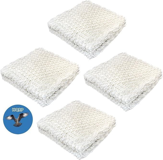 HQRP 4-pack Wick Filter compatible with Duracraft DH831 DH4C DH83 DH-831 DH-4C DH-83 Humidifiers