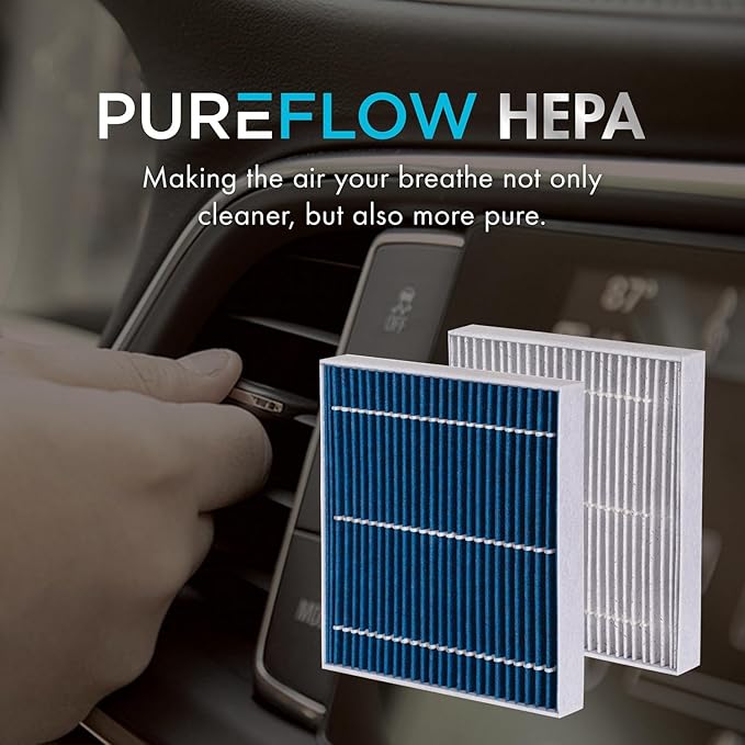 PureFlow HEPA Cabin Air Filter PC9977HX | Fits 2014-2020 Jeep Cherokee, 2015-2017 Chrysler 200