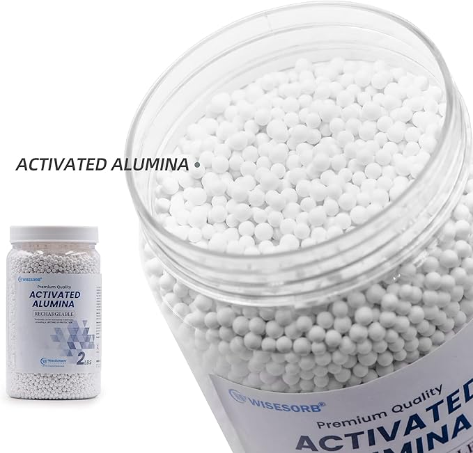 6 LBS Activated Alumina, Alumina Desiccant Great for Filament Drying, Reusable Dessicant Dehumidifiers Desiccant Moisture Absorber Prevent Wet Filament