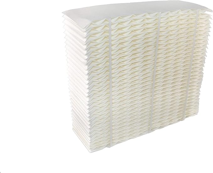 HQRP 2-Pack 1043 Wick Filter Compatible with Essick Air AIRCARE Bemis 826000 826800 826600 826900 821000 821001 831000 EP9500 EP9R500 EP9800 EP9R800 EP9700 EP9R700 SS390DWHT Evaporative Humidifiers