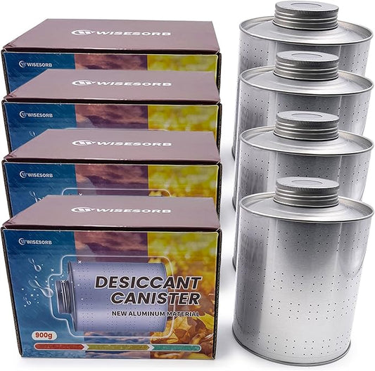 900 Gram 4 Pack Dehumidifiers for Home, Rechargeable Gun Safe Dehumidifier, Gun Safe Accessories 2 LBS Dehumidifier for Basement, Closet, Garage, Safe, Car, Moisture Absorbers Desiccants