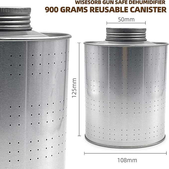 900 Gram 4 Pack Dehumidifiers for Home, Rechargeable Gun Safe Dehumidifier, Gun Safe Accessories 2 LBS Dehumidifier for Basement, Closet, Garage, Safe, Car, Moisture Absorbers Desiccants