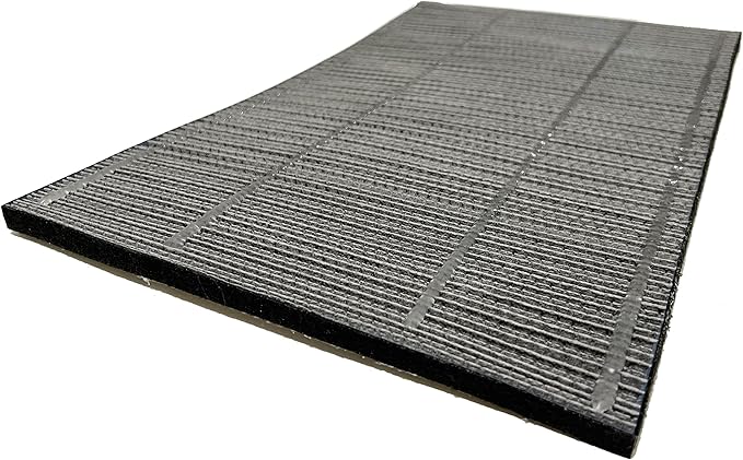 Nispira Activated Carbon Pre Filter Compatible with Sharp KC-850U Air Purifier, Compared to part FZ-C100DFU. 3 Packs