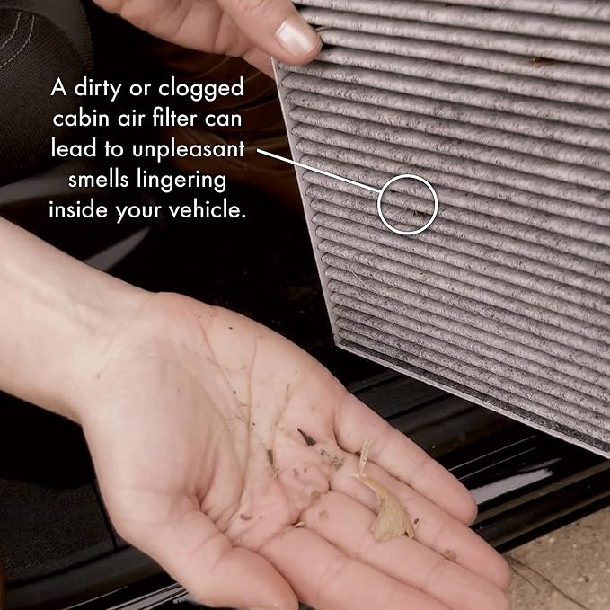 PureFlow Cabin Air Filter PC6156X | Fits 2011-2025 Dodge Durango, 2011-2021 Jeep Grand Cherokee, 2022 Grand Cherokee WK