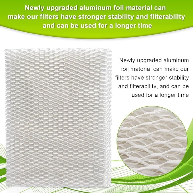 MD1-0034 Humidifier Filters Wick,Compatible with Vornado Humidifier Replacement Filter Model:Ev100,Ev200, Evap2,Evdc300,Evap40 Evdc500,Evaporative Humidifiers -(2 Pack)
