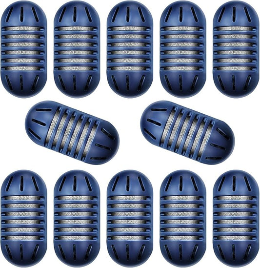 Demineralization Cartridge for HoMedics Ultrasonic Humidifiers: 12-Pack Demineralization Cartridges Filter Replacement, Filters Mineral Deposits, Prevents Hard Water Build-Up, Purifies Water