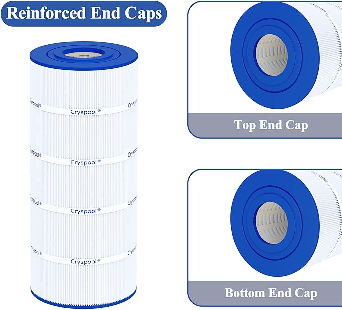 Cryspool® C150S Filter Compatible with CX150XRE, SwimClear C150S, cs150e, C-9441, PA150S, 150 Sq. Ft Pool Filter Cartridge, 1 Pack