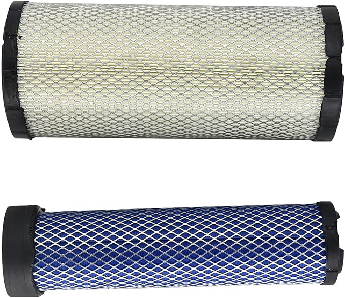 Air Filter kit for Donaldson P822768 P822769, RE68048 RE68049, R1401-42270 R1401-42280, 6666333 6669547, AF25553 AF25554, 129062-12560, 140-2334 134-8726, RS3702 RS3703 (Inner & Outer Air Filter)