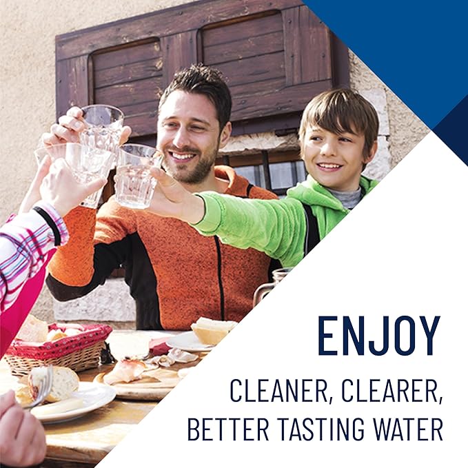 Pentair Pentek EP-BB Big Blue Carbon Water Filter, 10-Inch, Whole House Carbon Block Replacement Cartridge with Bonded Powdered Activated Carbon (PAC) Filter, 10" x 4.5", 5 Micron