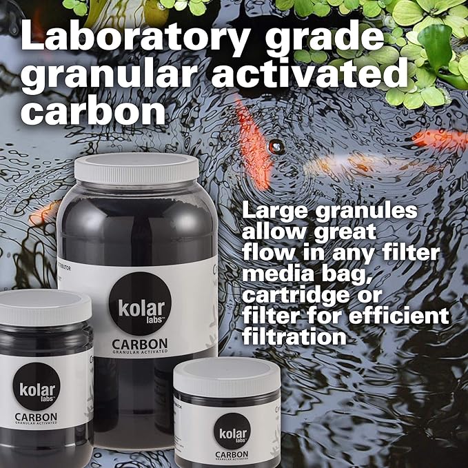 Kolar Labs Crystal Cal Activated Carbon – 3.5 Gallon, Activated Charcoal for Aquariums and Fish Tanks