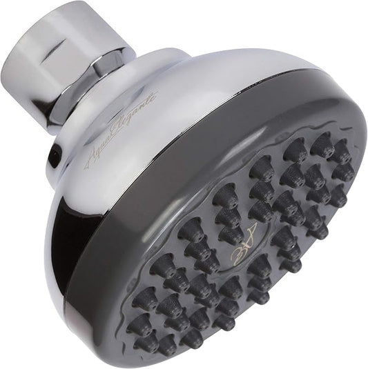 Pressure Boosting Shower Head - High Pressure Water Saver Showerhead Best For Low Flow Showers, 1.8 GPM - Chrome & California Certified