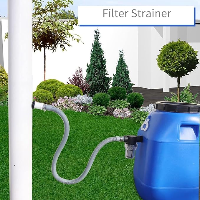 Beer Filter with 2 Barbs, Home Brewing 100 Mesh Water and Beer Filtering Beer Inline Filter Strainer Mesh Filter