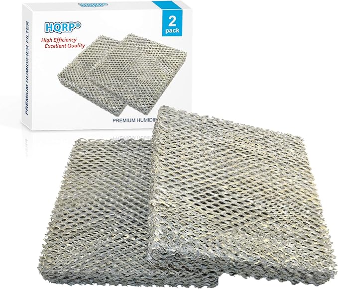 HQRP 2-pack Water Filter compatible with GeneralAire 570 570M 570A Whole House Humidifiers; GA10, ReservePro 7900, BestAirPro A10-PR A10PR Replacement