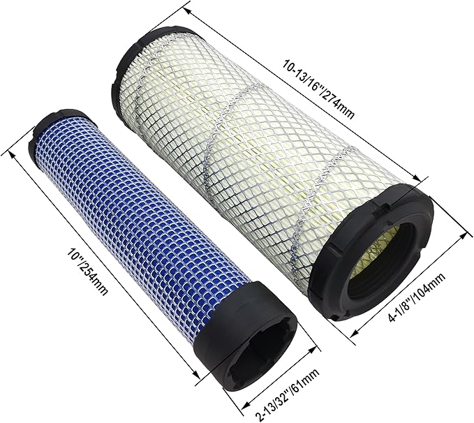 Air Filter for Donaldson P821575 P822858 FPG05 Outer&Inner Air Cleaner fit Kawasaki 11013-7045 11013-7044 Kohler 25-083-01-S 25 083 04-S 841497 821136 AF25552 AF25551 M131802