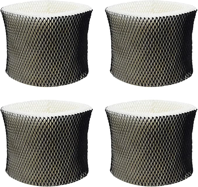 HWF64 Wicking Humidifier Filter B Replcement for Holmes HM1730 HM1745 HM1746 HM1750, for Bionaire Sunbeam SCM1745 SCM1746 Humidifiers Wick Filters, Part # HWF64 BWF64 BWF64CS (4 Pack)