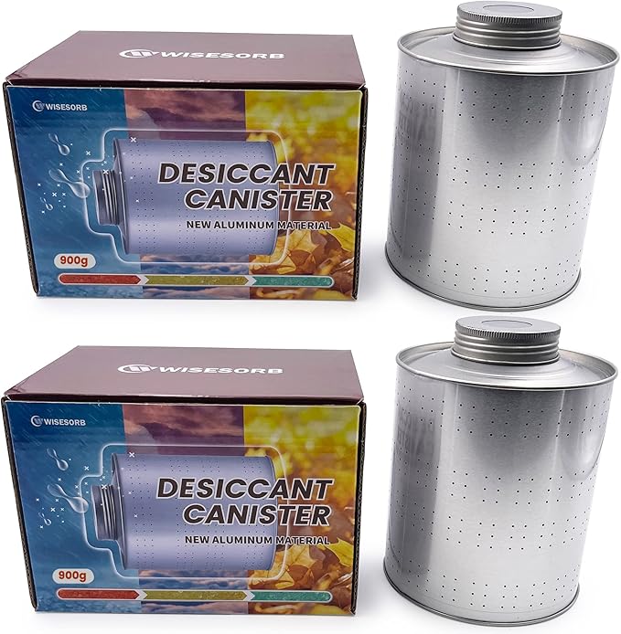 900 Gram 2 Pack Dehumidifiers for Home, Rechargeable Gun Safe Dehumidifier, Gun Safe Accessories 2 LBS Dehumidifier for Basement, Closet, Garage, Safe, Car, Moisture Absorbers Desiccants