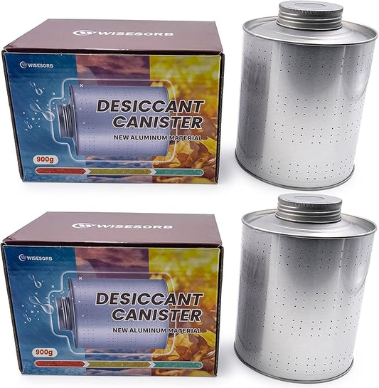 900 Gram 2 Pack Dehumidifiers for Home, Rechargeable Gun Safe Dehumidifier, Gun Safe Accessories 2 LBS Dehumidifier for Basement, Closet, Garage, Safe, Car, Moisture Absorbers Desiccants