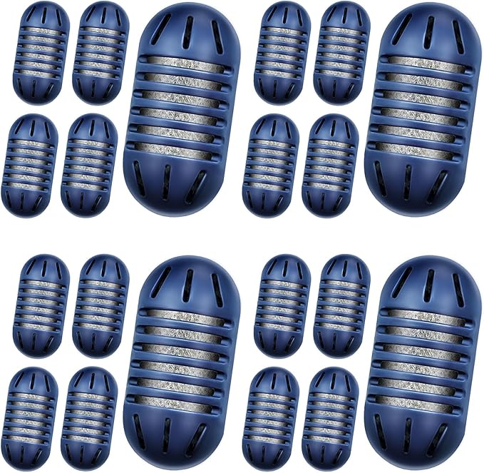 isinlive Demineralization Cartridge for HoMedics Ultrasonic Humidifiers: 20-Pack Demineralization Cartridges Filter Replacement, Filters Mineral Deposits, Prevents Hard Water Build-Up, Purifies Water