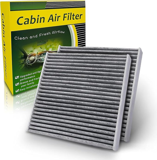 Cabin Air Filter Replacement for CF10285, CP285, Fits Camry, Corolla, Highlander, Prius, RAV4, Tundra, 4Runner, Avalon, Sequoia, Legacy, Outback