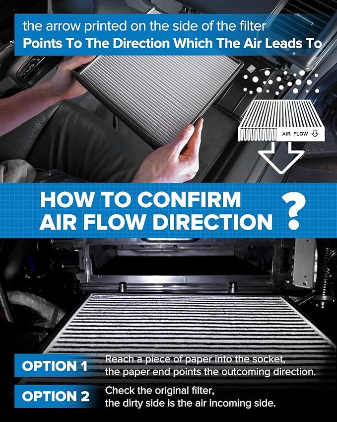 PHILTOP Cabin Air Filter, Replacement for CF12161,Sorento 2016 2017 2018 2019 2020, Premium Cabin Filter with Activated Carbon Filter, Pack of 1