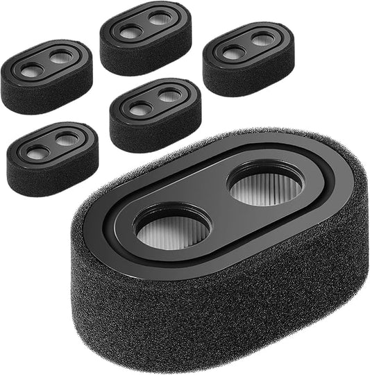 593260 Air Filter, 798452 334404 Lawn Mower Air Filter for Briggs and Stratton 550ex 675exi 725exi Series, for Troy Bilt TB110 TB200 TB230 Lawnmower and More(6 Pack)