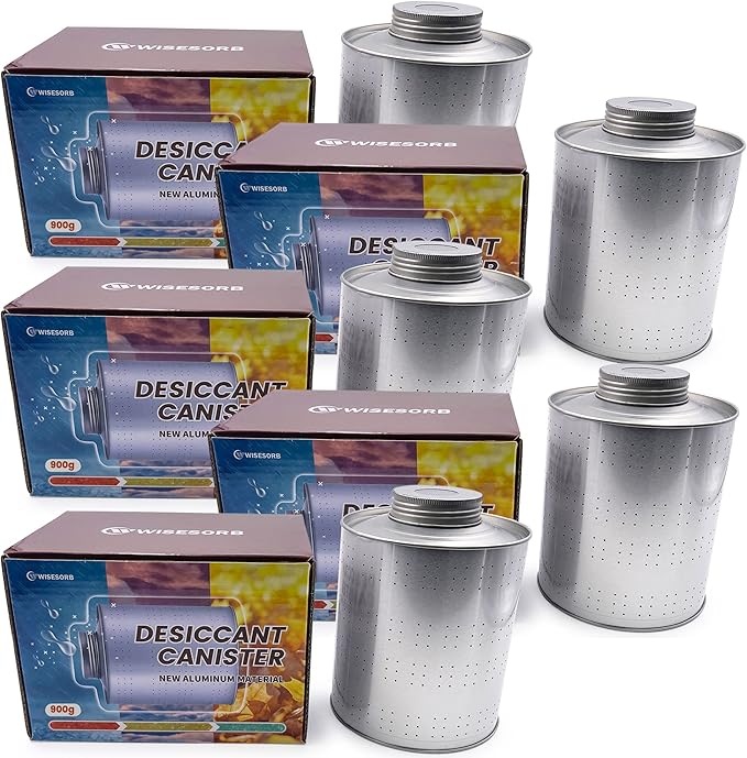 900 Gram 5 Pack Dehumidifiers for Home, Rechargeable Gun Safe Dehumidifier, Gun Safe Accessories 2 LBS Dehumidifier for Basement, Closet, Garage, Safe, Car, Moisture Absorbers Desiccants