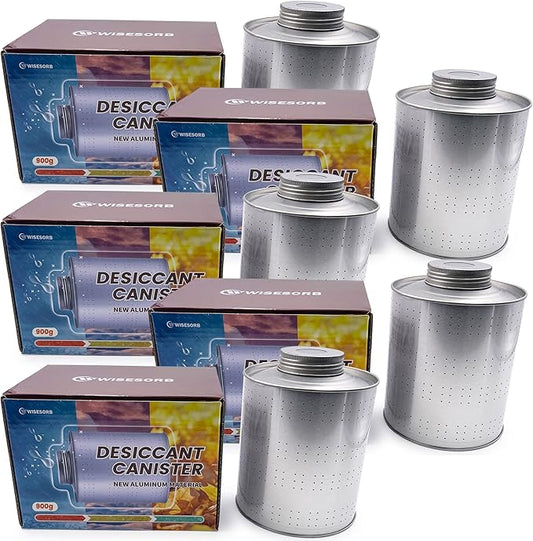 900 Gram 5 Pack Dehumidifiers for Home, Rechargeable Gun Safe Dehumidifier, Gun Safe Accessories 2 LBS Dehumidifier for Basement, Closet, Garage, Safe, Car, Moisture Absorbers Desiccants