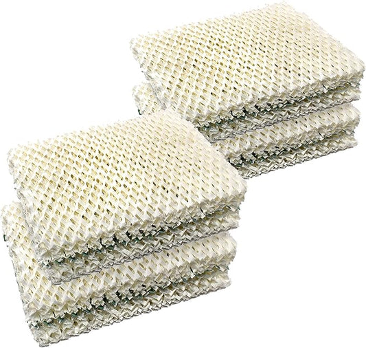 HQRP 4-Pack Wick Filter Replacement for Essick Air AIRCARE HDC12 / HDC-12 compatible with EA1407 / HD1409 Evaporative Humidifier, BestAir ES12