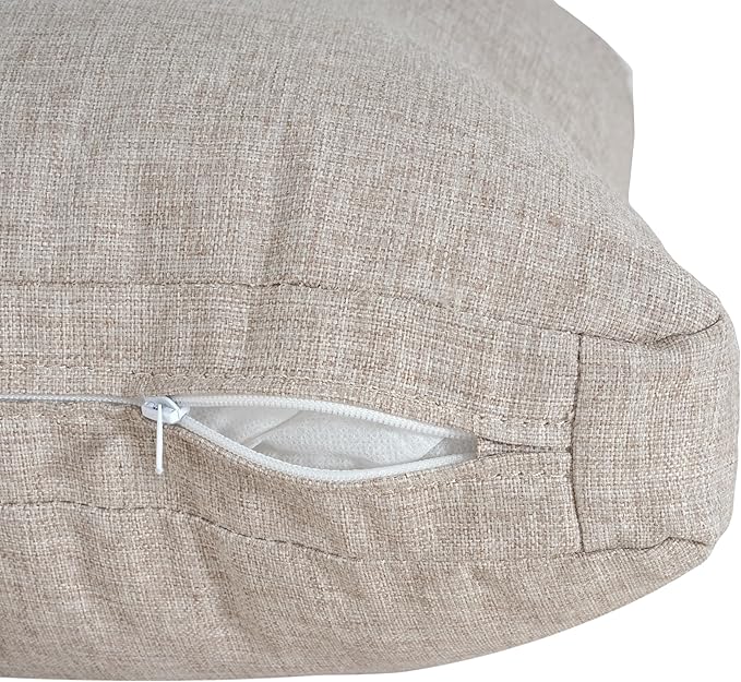 GDFStudio Outdoor Club Chair Cushion Set,5" Thick Water-Repellent Seat & Back Cushions,UV-Resistant Fabric,All-Weather Comfort Pads for Patio,Deck,Garden,Backyard Seating,Beige