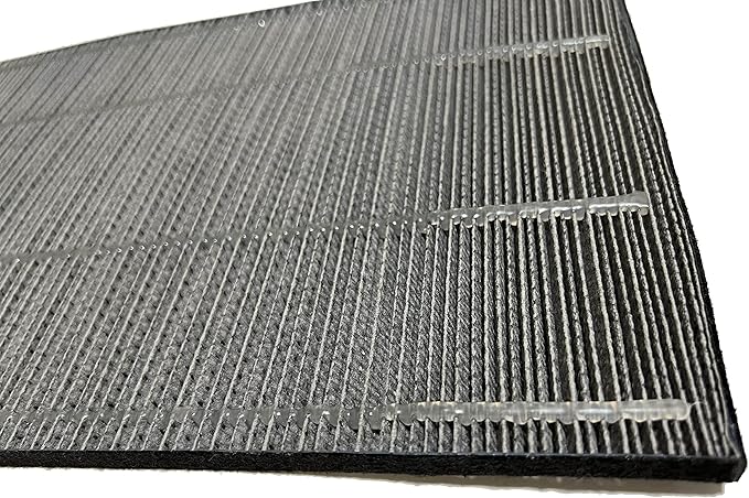 Nispira Activated Carbon Pre Filter Compatible with Sharp KC-850U Air Purifier, Compared to part FZ-C100DFU. 2 Pack