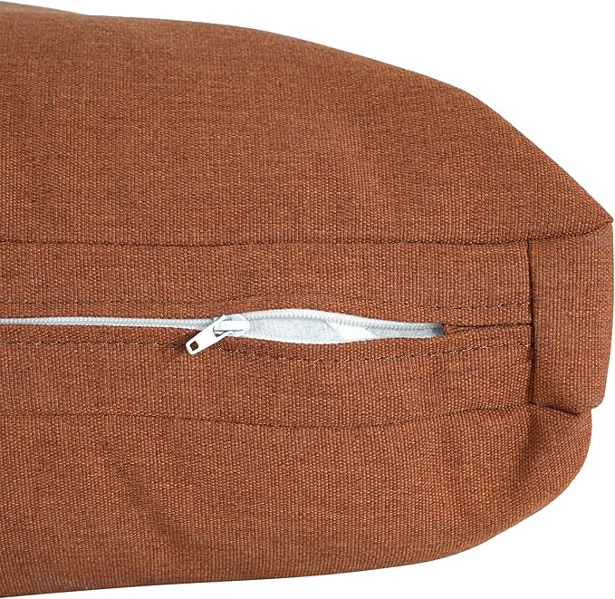 GDFStudio Outdoor Club Chair Cushion Set,5" Thick Water-Repellent Seat & Back Cushions,UV-Resistant Fabric,All-Weather Comfort Pads for Patio,Deck,Garden,Backyard Seating,Orange